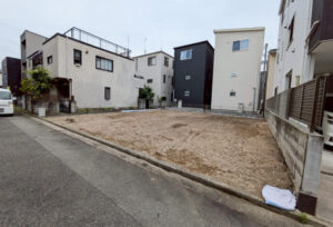 広島市南区宇品神田5丁目11新築一戸建て分譲住宅現地