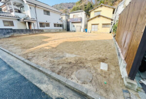 広島市西区己斐上3丁目37土地分譲住宅現地