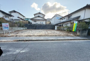 広島市安佐北区口田南9丁目28土地分譲住宅現地