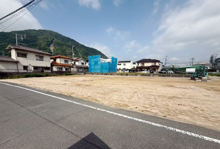 広島市安佐北区可部南4丁目7土地分譲住宅現地