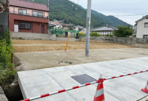 広島市安佐南区緑井8丁目14土地分譲住宅現地
