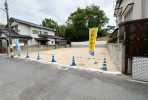 広島市東区中山新町1丁目10土地分譲住宅現地