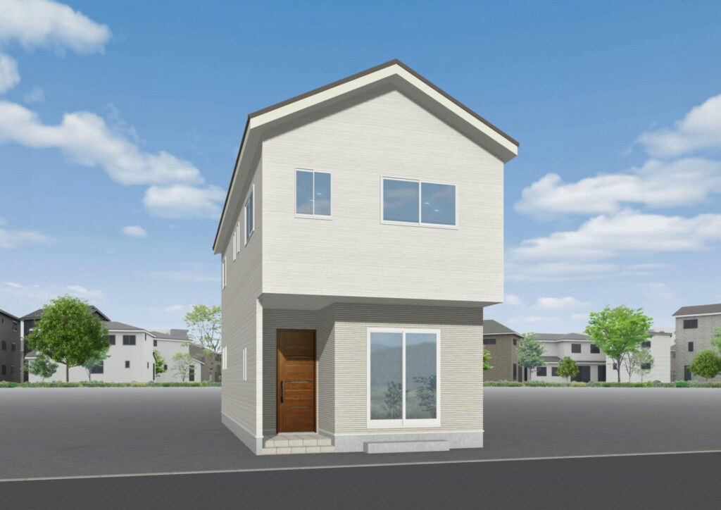 広島市安佐南区伴東5丁目18新築一戸建て分譲住宅外観