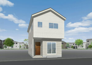広島市安佐南区伴東5丁目18新築一戸建て分譲住宅外観