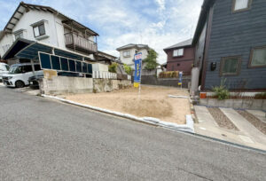広島市安佐南区長楽寺1丁目37土地分譲住宅現地