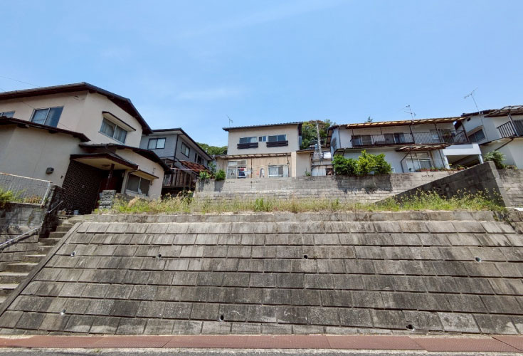 広島市安佐南区緑井8丁目21新築一戸建て分譲住宅現地