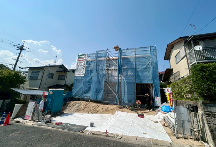 広島市佐伯区美鈴が丘東2丁目10新築一戸建て分譲住宅外観