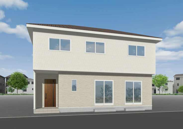 広島市安佐南区相田3丁目29新築一戸建て分譲住宅外観