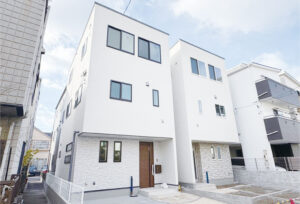 広島市南区宇品神田5丁目11新築一戸建て分譲住宅外観