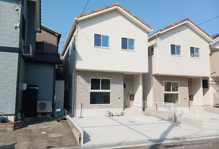 廿日市市地御前北2丁目4新築一戸建て分譲住宅外観