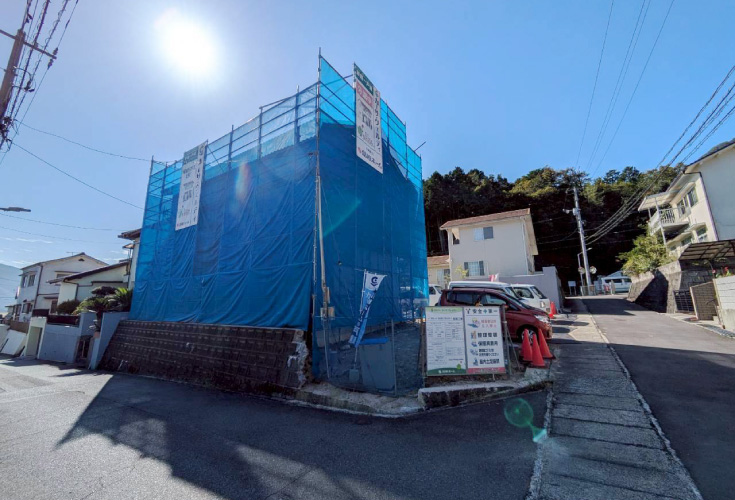 広島市安佐北区亀山南5丁目22新築一戸建て分譲住宅外観