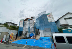 広島市西区井口鈴が台3丁目12新築一戸建て分譲住宅外観