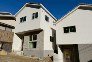 広島市西区三滝本町1丁目32新築一戸建て分譲住宅外観