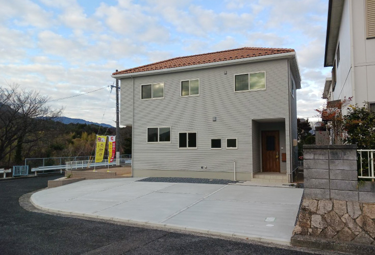 廿日市市福面1丁目9新築一戸建て分譲住宅外観