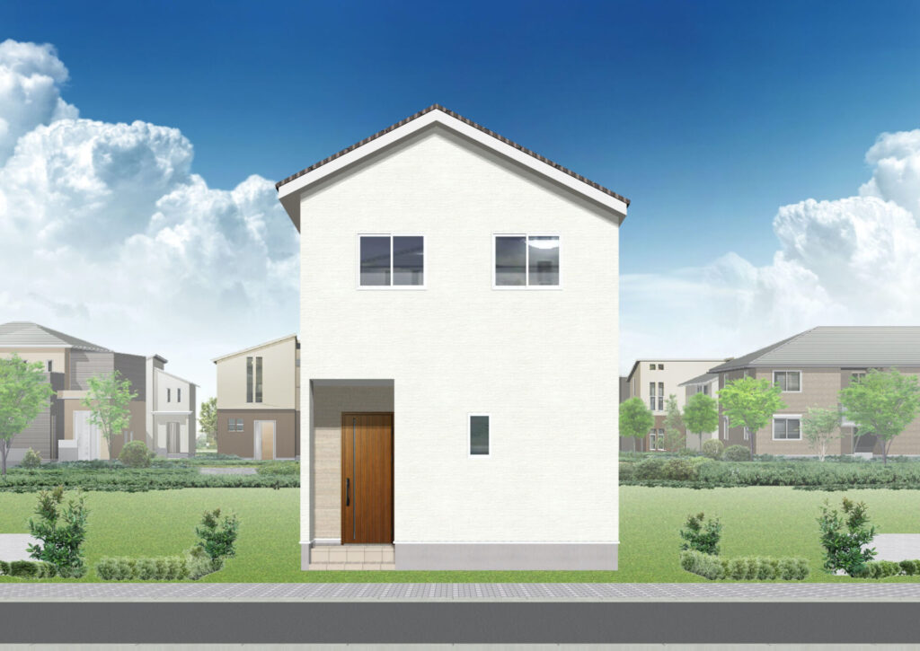 廿日市市峰高2丁目5新築戸建て分譲住宅外観