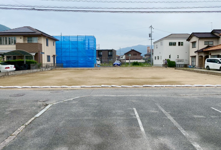 広島市安佐南区川内5丁目28土地分譲住宅現地