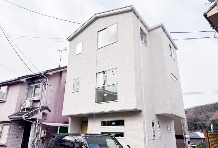 広島市東区上温品1丁目20新築一戸建て分譲住宅外観