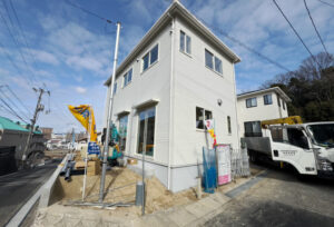 東広島市西条町助実1881新築一戸建て分譲住宅外観