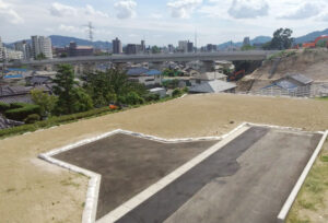広島市安佐南区緑井8丁目19新築一戸建て分譲住宅現地
