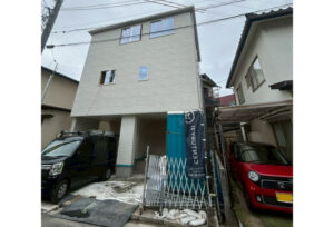 広島市安佐南区緑井5丁目7新築一戸建て分譲住宅現地外観