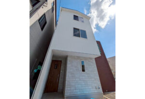 広島市中区江波二本松2丁目7新築一戸建て分譲住宅外観