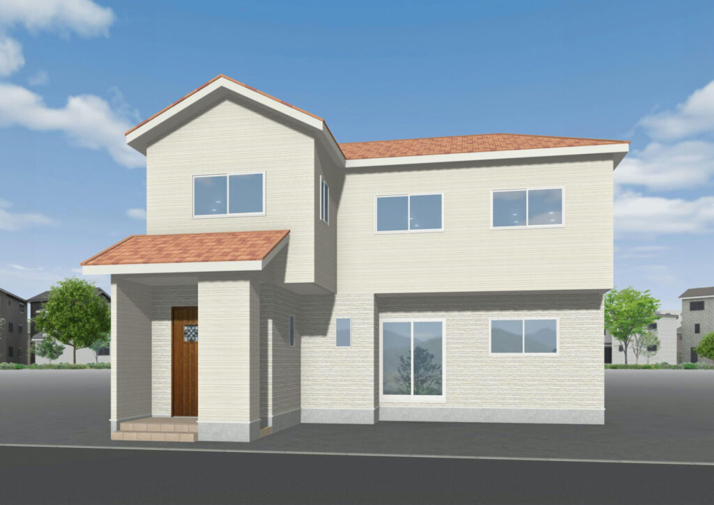 広島県安芸郡海田町国信1丁目10新築戸建て分譲住宅外観