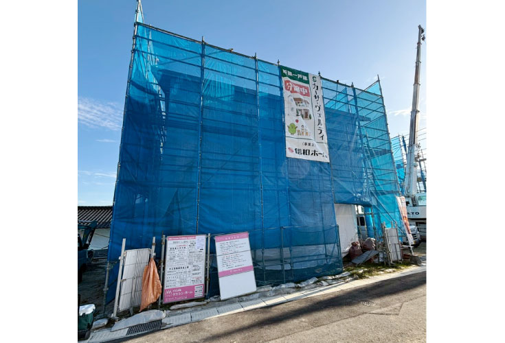 広島市安佐南区緑井8丁目19新築一戸建て分譲住宅外観