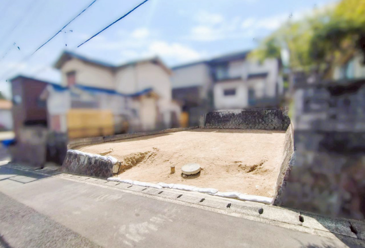 広島市安佐南区高取南1丁目13土地分譲住宅現地