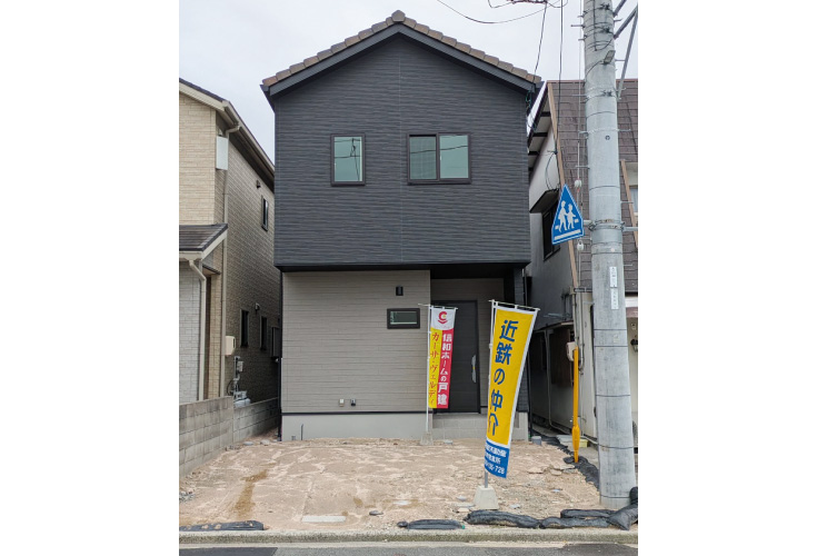 広島市佐伯区八幡3丁目27新築一戸建て分譲住宅外観