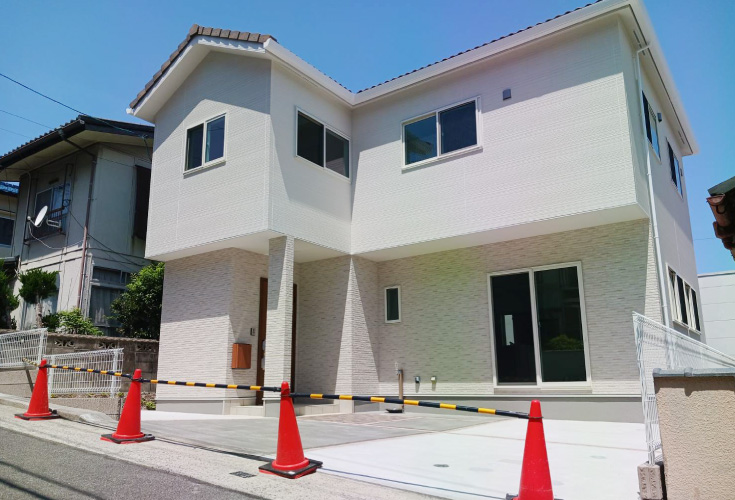 広島市南区仁保1丁目45新築一戸建て分譲住宅外観