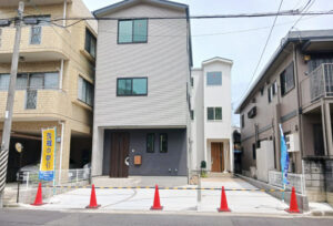 広島市南区宇品御幸3丁目15新築一戸建て分譲住宅外観
