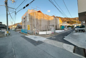 呉市広杭本町22新築戸建て分譲住宅外観