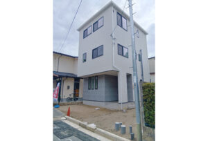 広島市安佐南区東野2丁目11新築戸建て分譲住宅外観