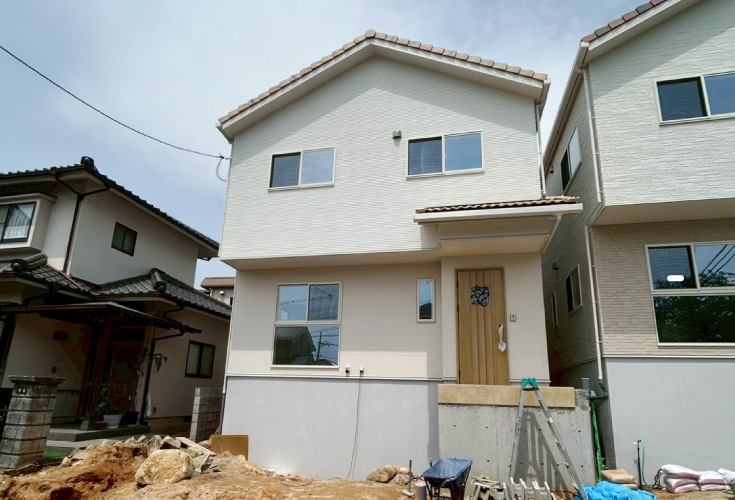 広島県安芸郡府中町城ヶ丘9新築一戸建て分譲住宅外観