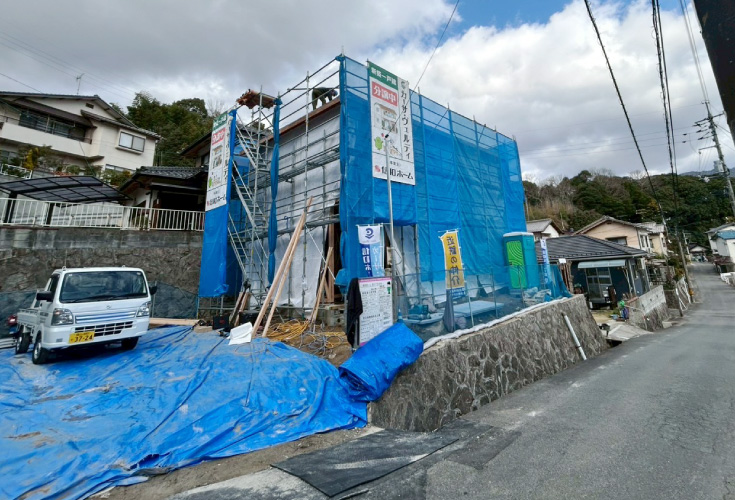広島市東区馬木3丁目1296新築一戸建て分譲住宅外観