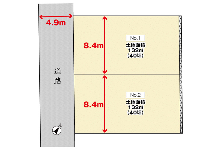 カーサ・ヴェルディ伴東8丁目/土地【第1現地】