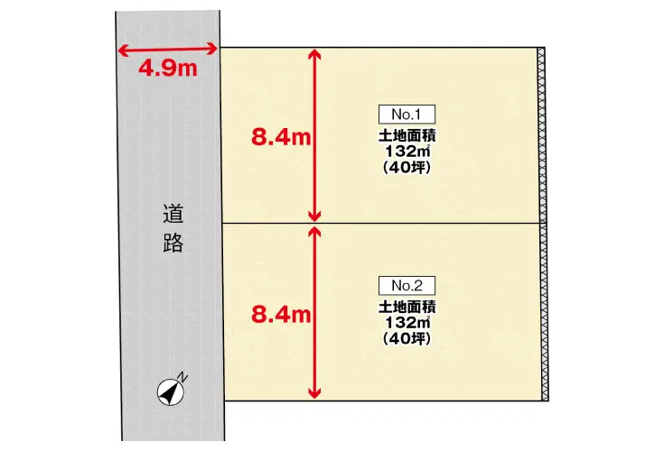 安定地帯ページ カーサ・ヴェルディ伴東8丁目/土地【第1現地】 | 土地分譲| 信和ホーム