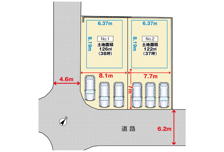 カーサ・ヴェルディ伴東8丁目/土地【第2現地】