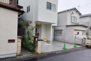 広島市佐伯区三筋2丁目4新築一戸建て分譲住宅外観