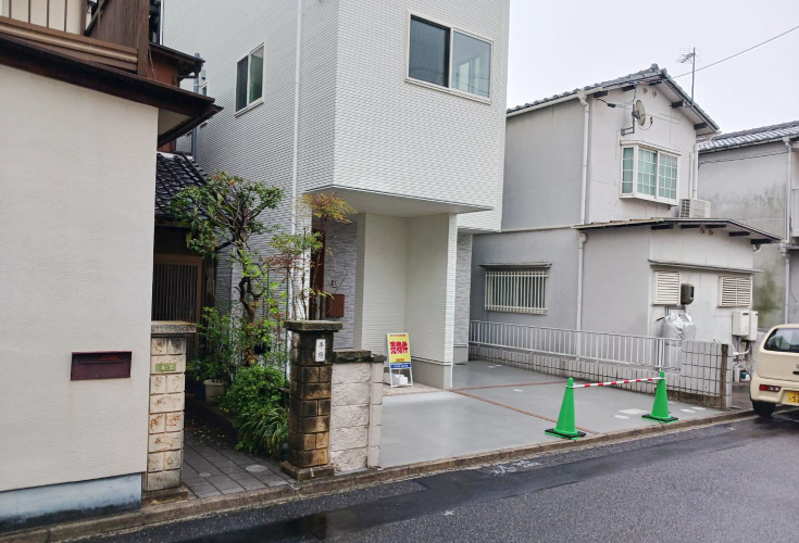 広島市佐伯区三筋2丁目4新築一戸建て分譲住宅外観