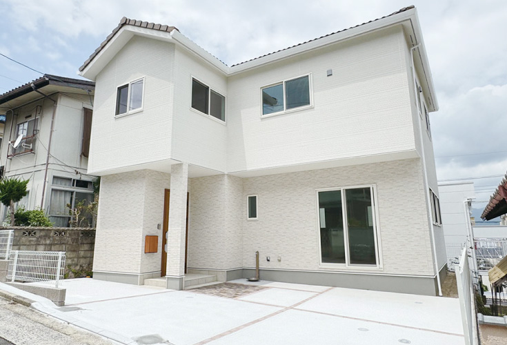 広島市南区仁保1丁目45新築一戸建て分譲住宅外観