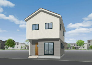 広島市西区山手町10新築一戸建て分譲住宅外観