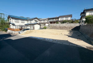 広島市安佐北区真亀3丁目19土地分譲住宅現地