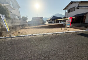 広島市安佐南区長楽寺3丁目14土地分譲住宅現地