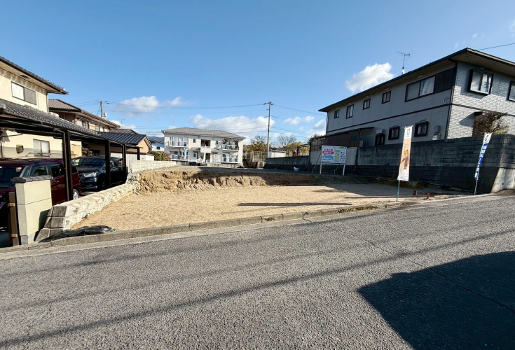 広島市安佐北区口田南8丁目38土地分譲住宅現地