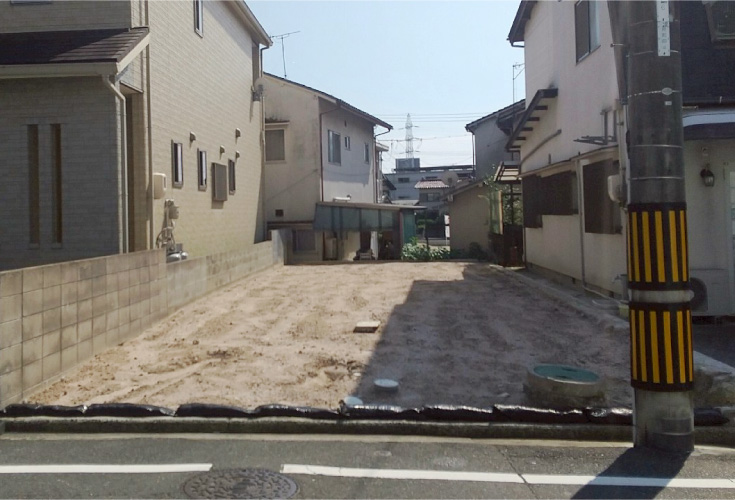 広島市佐伯区八幡3丁目27新築一戸建て分譲住宅現地
