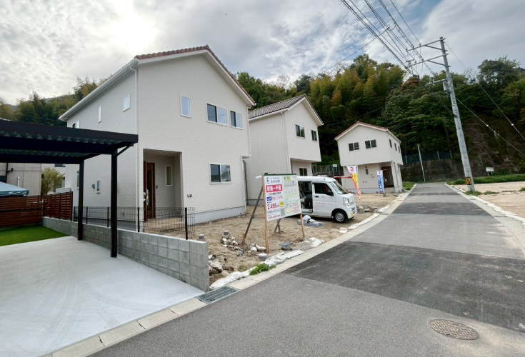 呉市天応宮町2新築戸建て分譲住宅外観