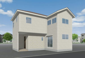 廿日市市六本松2丁目2新築戸建て分譲住宅外観