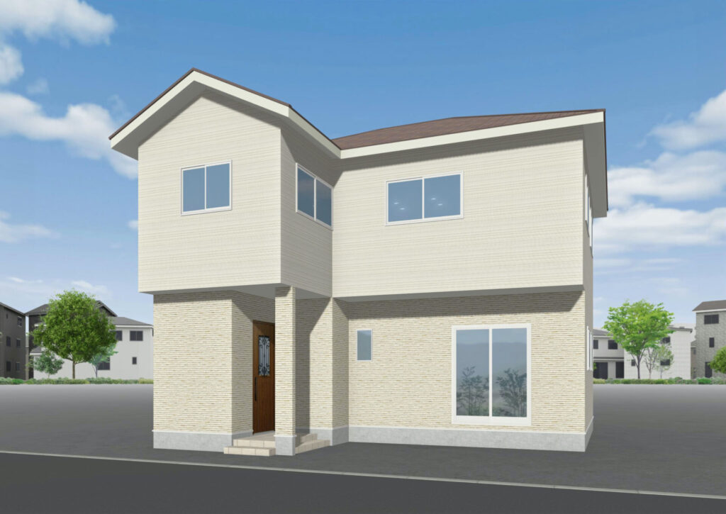 広島市南区仁保1丁目45新築一戸建て分譲住宅外観