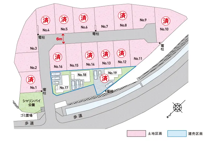 カーサ・ヴェルディ四季が丘ソラリア/土地 |土地分譲| 信和ホーム